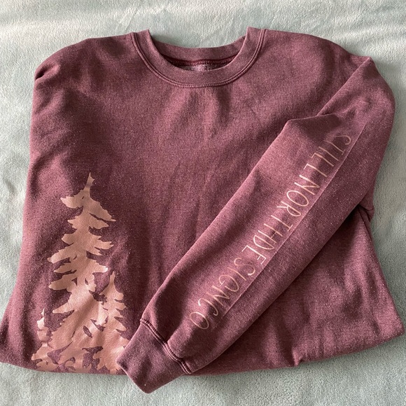 Rose Gold/Vintage Burgundy Crew - Picture 3 of 3